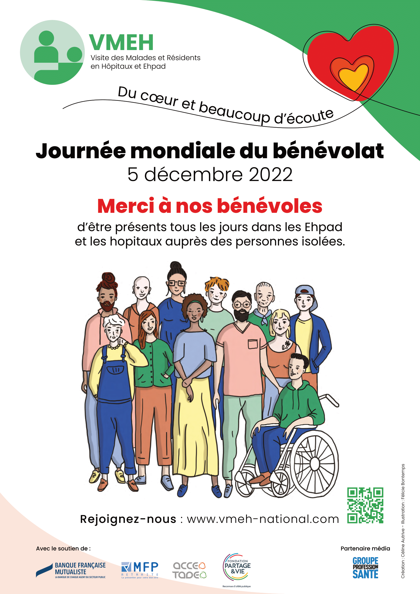 Affiche bénévoles